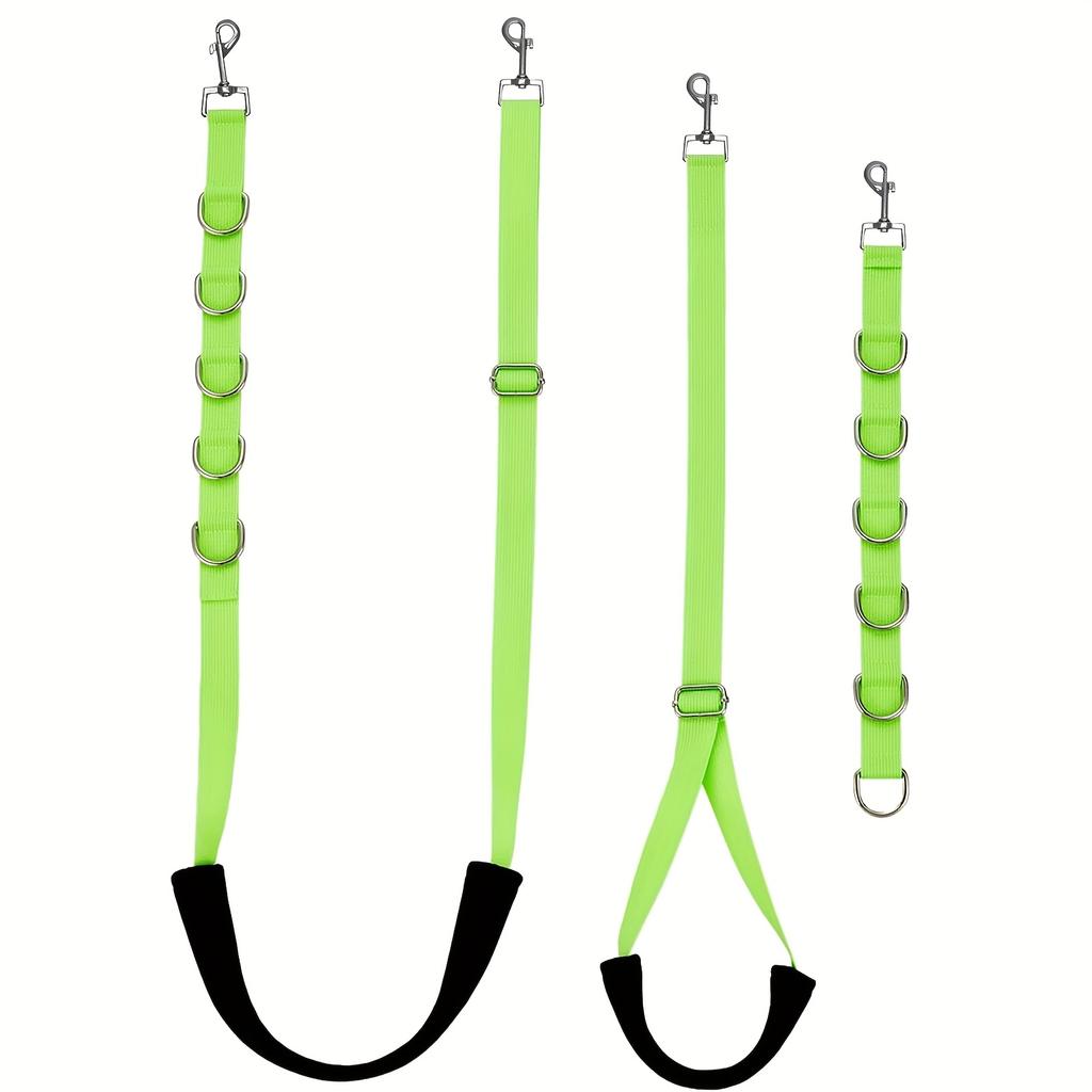 3 Stück Verstellbare Längen Haustierpflege Seil, Geeignet für Hundefrisierarm mit Hundeleine, Wird für die Hundepflege verwendet.