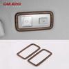 For Volkswagen VW Teramont Atlas 2017-2020 Rear Roof Read Light Cover Interior Lamp Trims ABS Chrome Decoration Car Accessories