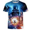 3D Quick Drying Short Sleeve Men's T-Shirt Star Wars 50th Anniversary Adult & Children's Parent-Child T-Shirt
