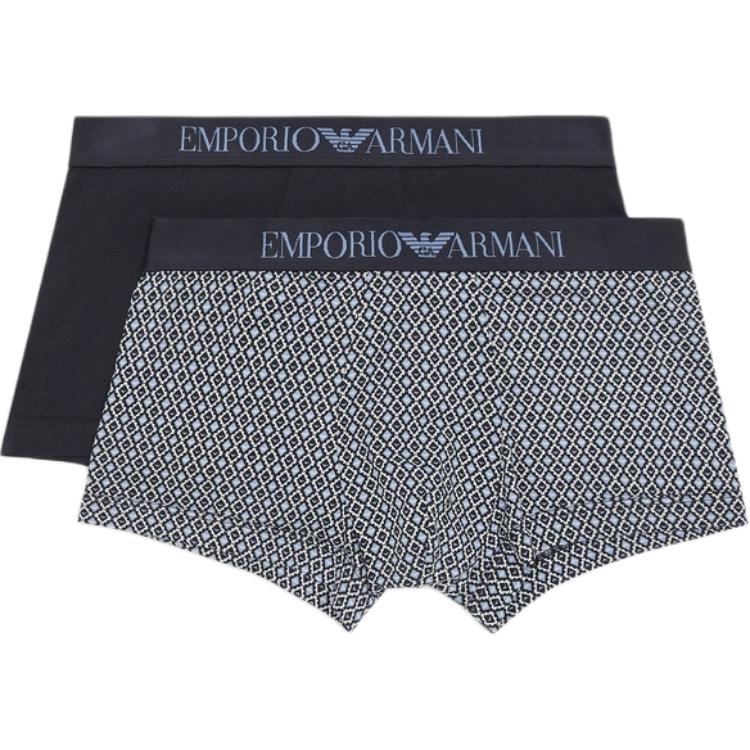 

Emporio Armani FW24 Mixed Pattern Printed Mid-Rise Boxer Briefs Men underwear 111210-4F504-72536 XL