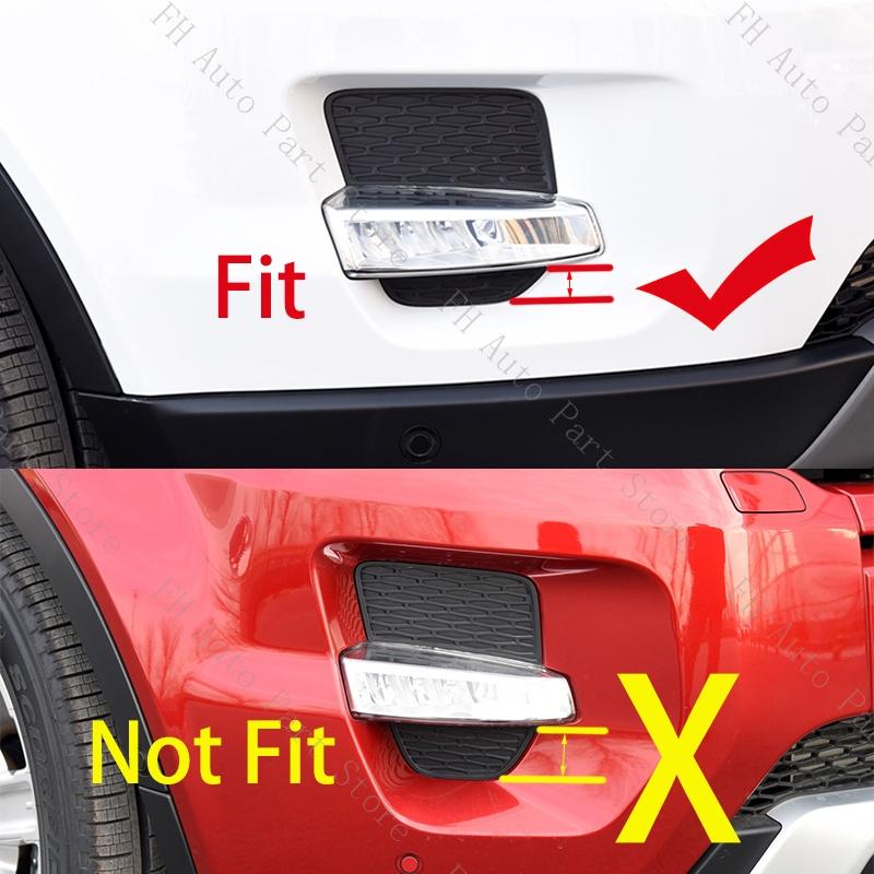 For Land Rover Range Rover Evoque 2012-2015 Car Fog Lamp Light Grille Frame Shell Cover Foglight Foglamp Trim Lid Bezel Hood