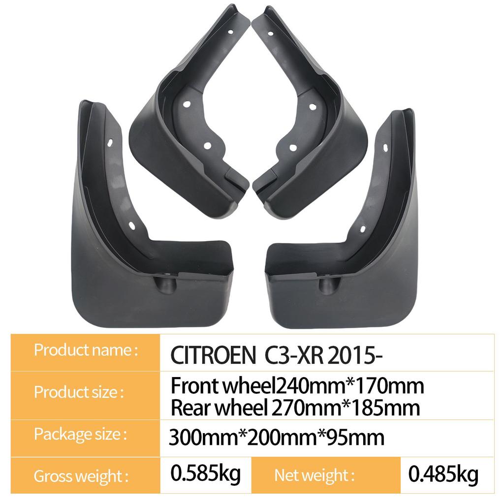 Citroen C3-XR 2015 Tire Mudguard for Cross-Border Trade