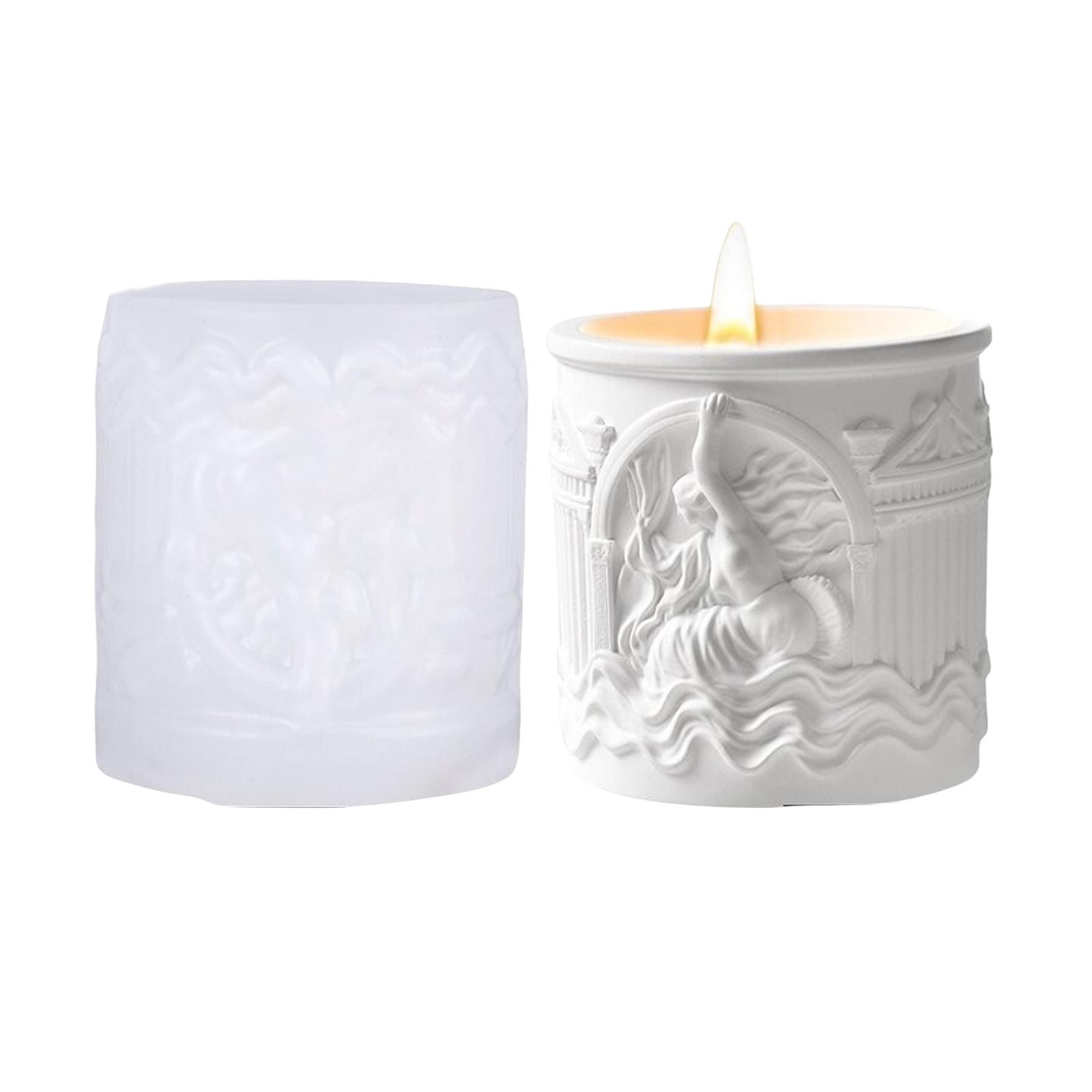 

Силиконовая форма для изготовления свечей и эпоксидной смолы «Рождение Венеры», чаша для хранения, рукоделие, скандинавский дизайн, украшение для дома