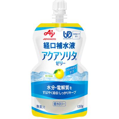 Ajinomoto Aqua Solita Jelly YZ (Chuť Yuzu) 130g Vyvážení vlhkosti Cheer Pack Vyvážení vlhkosti