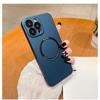 Použitelné pro iPhone15pro Magnetický přísavný kryt PC Vstřikování oleje Apple 13 Dodává se s fólií na objektiv Jednobarevný Plně kryjící Nárazuvzdorný Tvrdý kryt