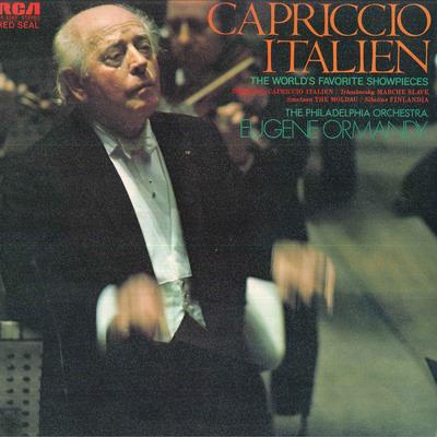 LP Record EUGENE ORMANDY/PHILADELPHIA ORCHEST - Capriccio Italien/The World's Favor SX2040 VICTOR 1972 Japan Classical Used