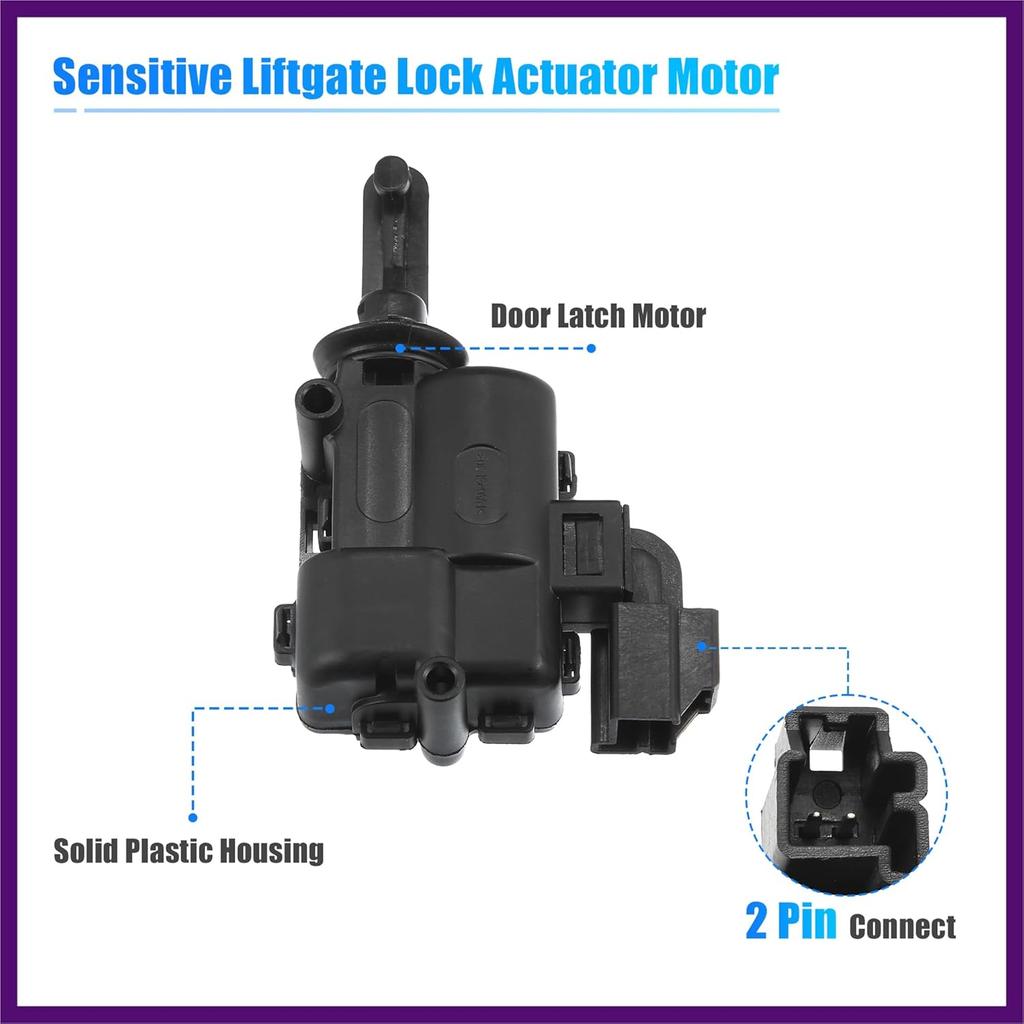 Zadní víko kufru Zámek víka kufru Aktuátor 9L8Z-7843150-B pro Ford Escape 2009-2012 pro Mazda Tribute 2008-2011 Zadní víko kufru Zámek víka kufru Aktuátor