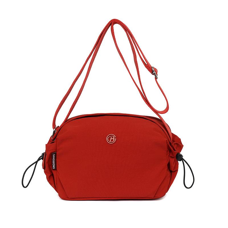 Waterproof Ultra-light Nylon Bag Women's Outdoor Large Capacity Shoulder Crossbody Bag