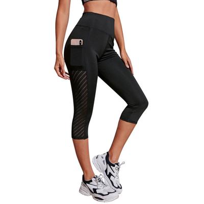 Leggings de sport pour femmes, pantalons de Yoga, maille respirante, Leggings de Fitness