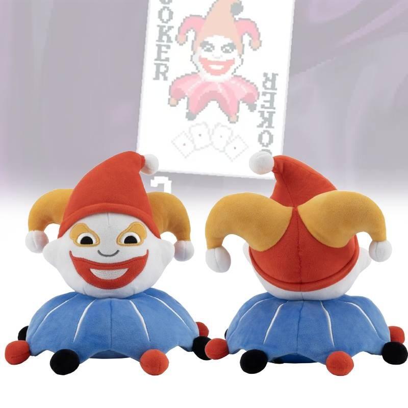 Adorable Balatro Jimbo Plush Soft Blue Clown Game Character Doll For Collectors