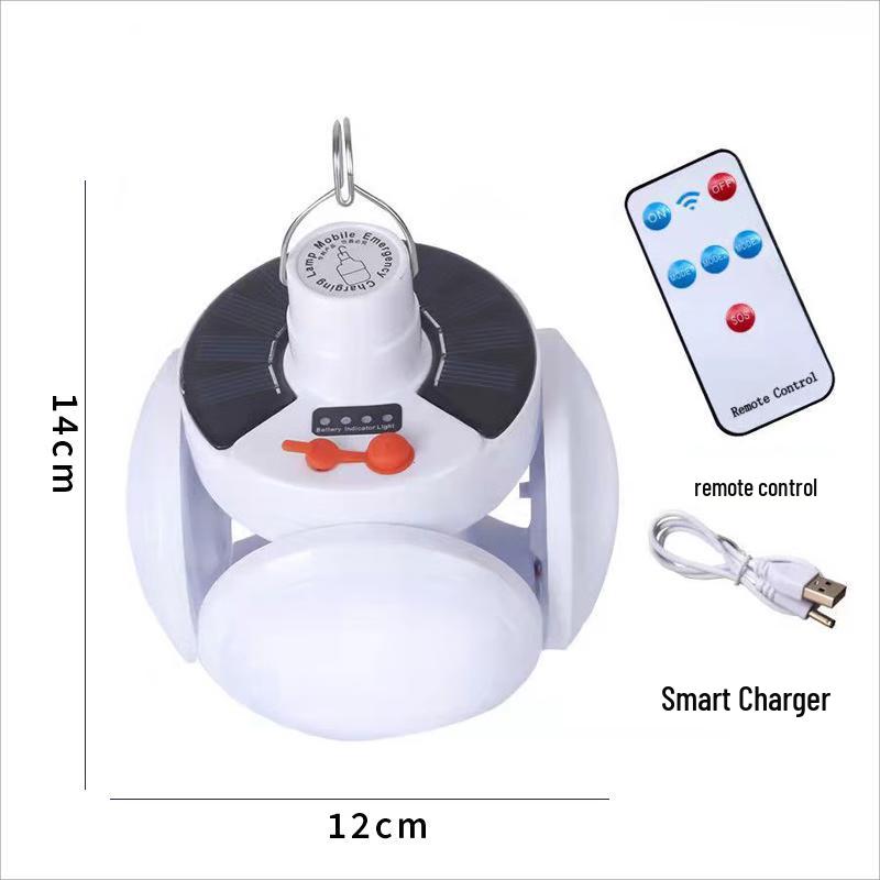 Outdoor Solar Football Lamp with Remote