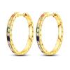 Gold Serie Hoop Earrings 925 Silver Sparkling Irregular Shape Feather Star Earrings Stud for Woman Girl Jewelry Gift