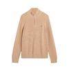 Gant Mens Wool Blend Half Zip Fleece Top
