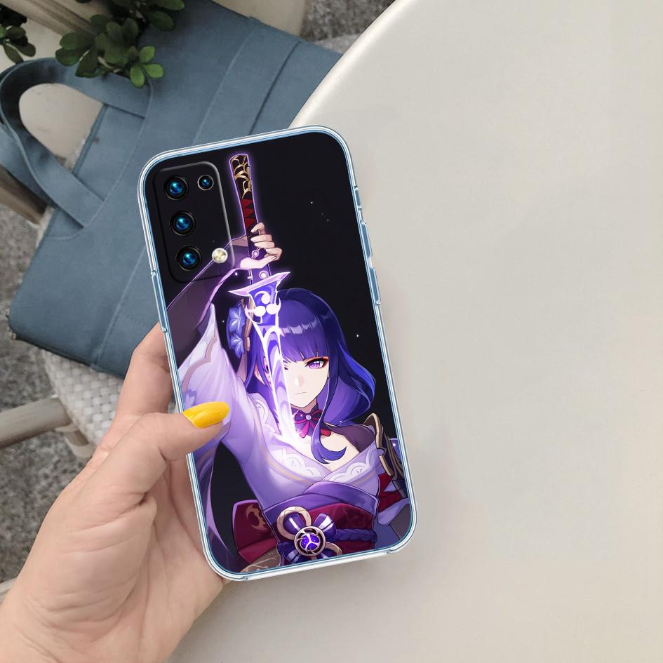 

FM26 Genshin Impact Soft Shell Transparent Phone Case for Motorola Moto G7 G8 G9 G84 G85 G73 G24 G15 Z2 Play Power Plus Motorola Moto G85