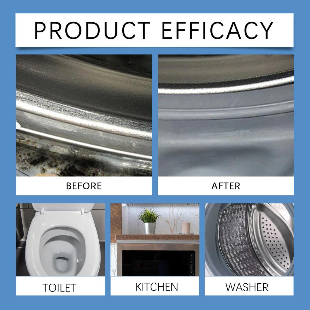 Stain Removal Gel Multipurpose Anti-Mold Cleaning Mildew Stain Washing Machine Rubber Sink Tile Joint Household Mold Remover Gel