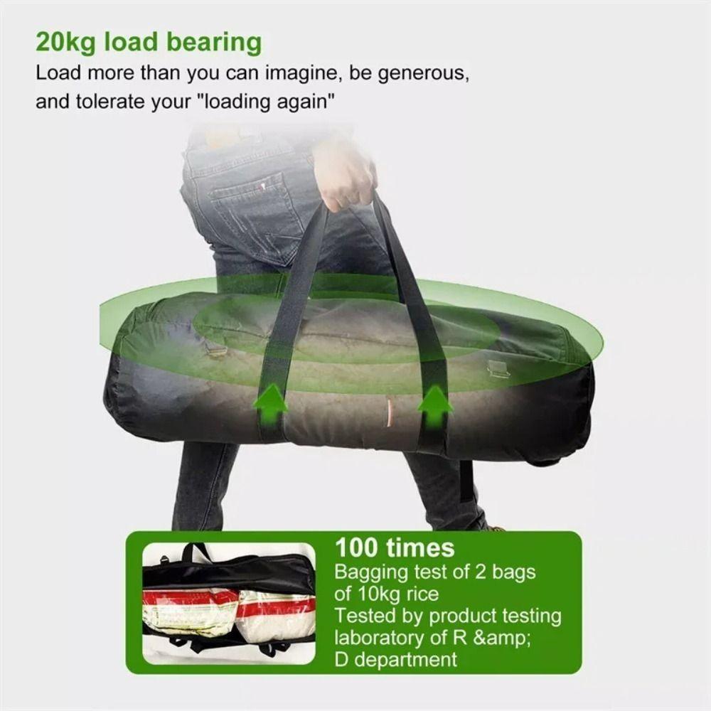 Durable Foldable Duffel Oxford Cloth Waterproof Organizer Handbag Tent Storage Bag  Camping