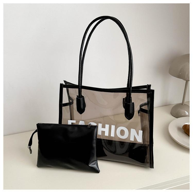 

Transparent Jelly Bag Women 2024 Spring Summer New Korean Fashion Handbag Shoulder Bag Wholesale білий