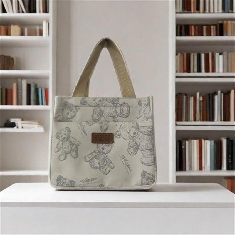 

Handbag Bento Mommy Office Workers New Going Out Oxford Cloth Bring Meals to Work Fashion Lunch Box Large Capacity Standard
