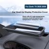 For Zeekr 7X 2025 2026 Car Head-Up Display Protective Cover HUD Dashboard Display Dust Cover Modification Interior Accessories