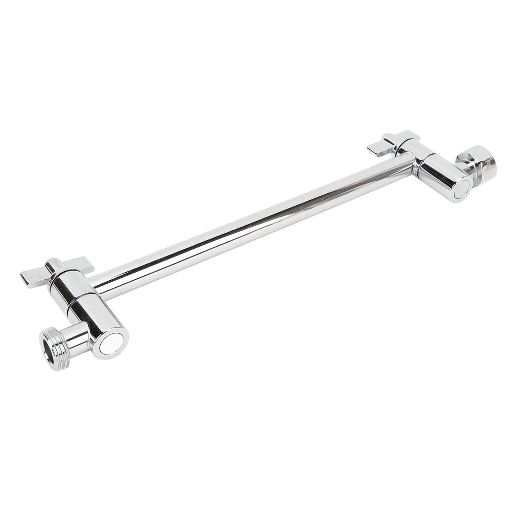 Shower Head Extension Arm Stainless Steel Adjustable Leakage Proof Shower Head Extender Bar for