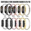 Luxury Stainless Steel Strap For Xiaomi Mi Band 10 9 8 Belt Replacement for Miband 10 9 8 Bracelet Watchband Accessories