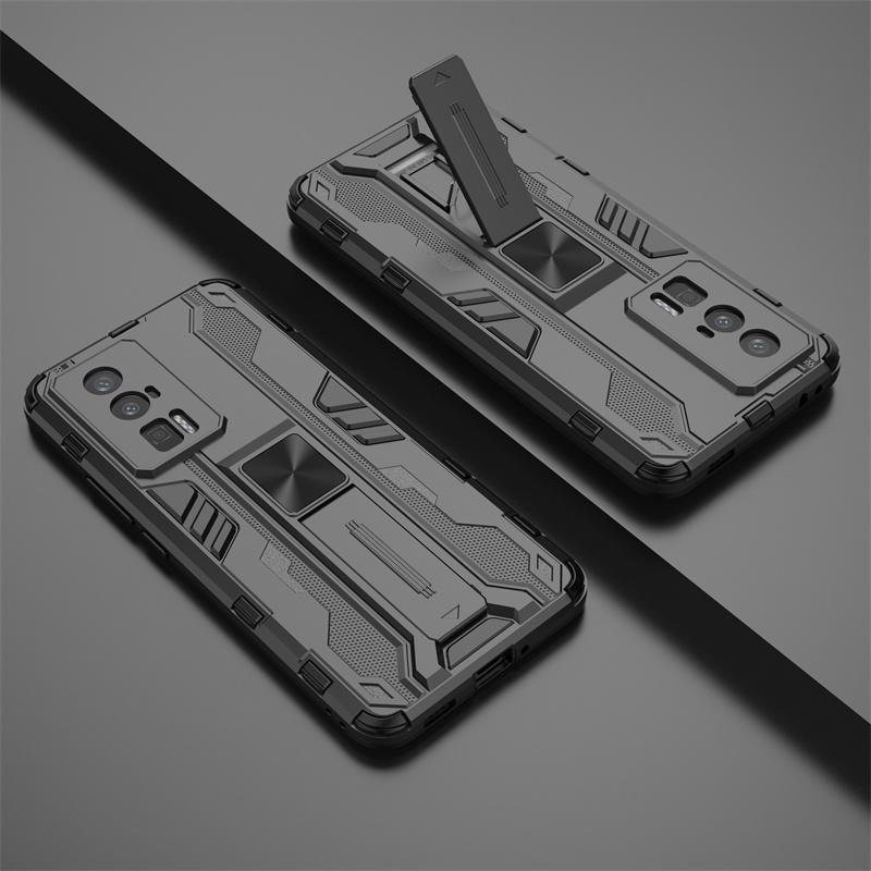 For Poco F5 Pro 5G Case Shockproof Armor Kickstand Phone Case For PocoF5Pro Poko Little F5 Pro F5Pro 5G Car Magnetic Stand Cover