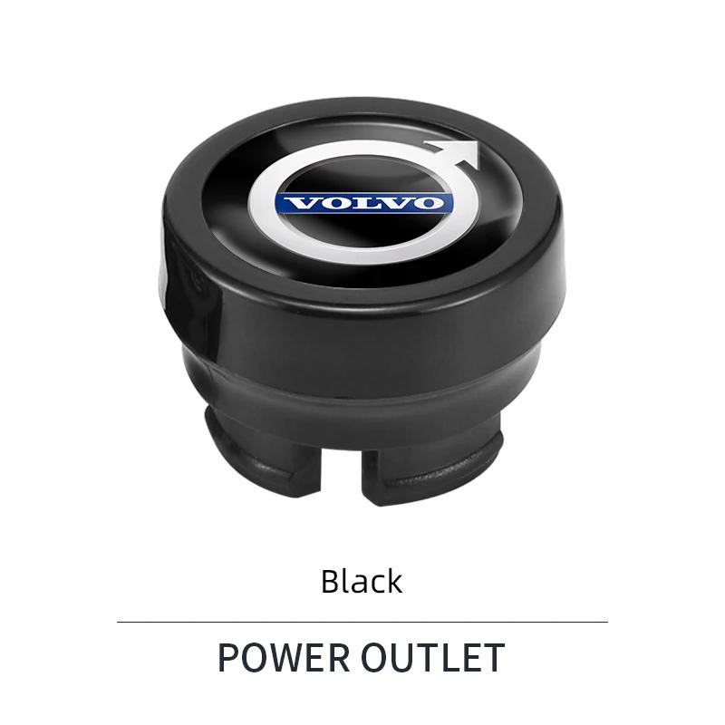 Car Cigarette Lighter Dust Plug Protective Cover For Volvo Xc60 Xc90 V40 V60 S60 V50 V90 S80 C40 XC40 V70 XC70 C30 EX90 Rdesign
