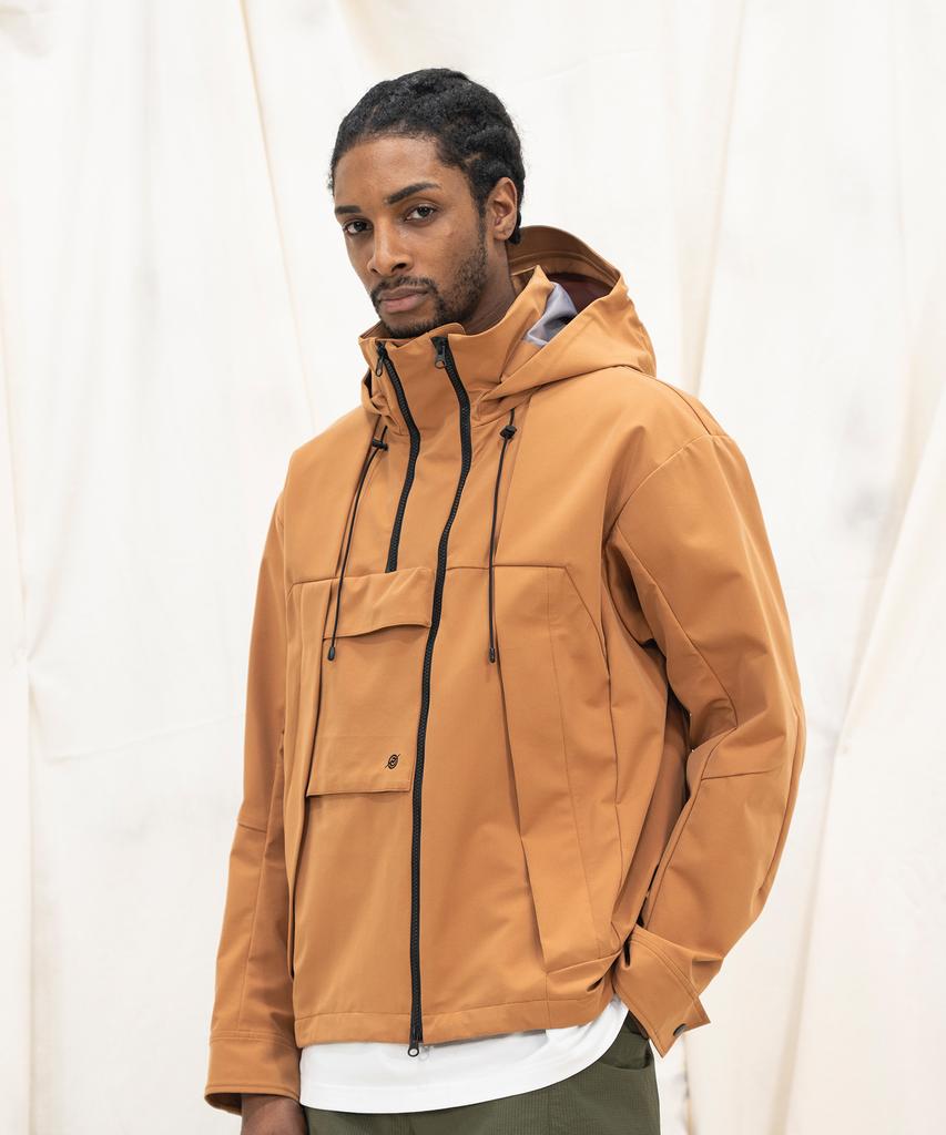 Kalapatthar 3 Layer Hard Shell Mid-Jacket - Orange