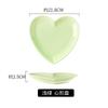 Nordic Irregular Heart-shaped Ceramic Dinner Plate Breakfast Dessert Bowl Exquisite Heart Dinner Dish Kitchen Utensils Art Decor