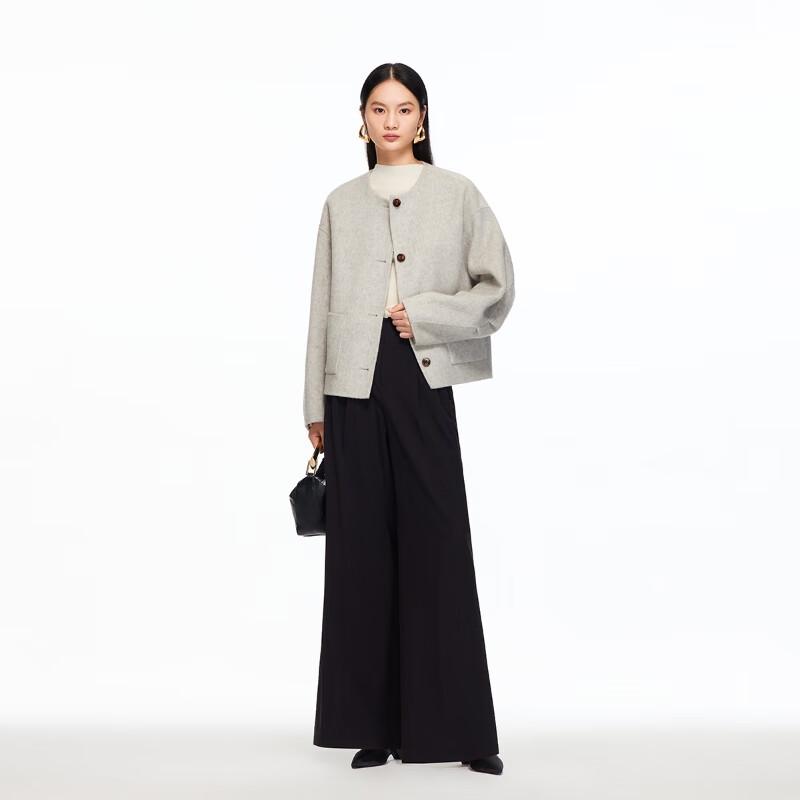 

VEROMODA Women s Fleece-Lined High-Waist Wide-Leg Pants S