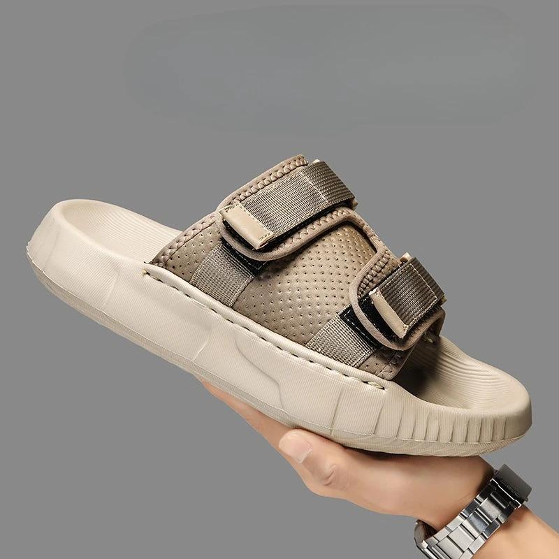 Fashion Eva Beach Men's Shoe Platform Slides Male Slipper 2025 Fashion Low Price Casual Y2k Adult Cheap Shoes Liquidation Trend Elegant