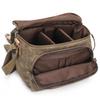 Waterproof Cotton Canvas Crossbody Camera Bag for SLRs - Unisex Photography Shoulder Bag