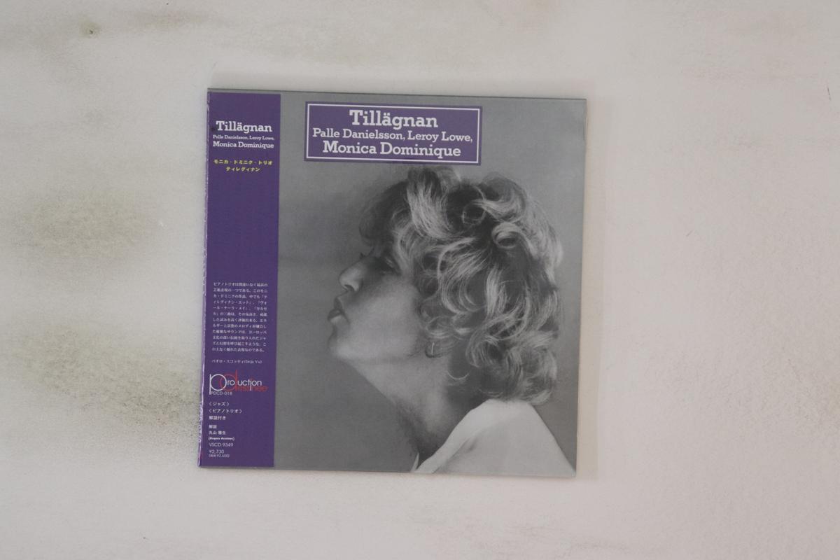

CD MONICA DOMINIQUE Tillagnan VSCD9349 PRODUCTION DES 2008 Japan Obi Jazz Used