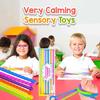 Fidget Toys Sensory Sticks Autism Textured Calming Sensory Toys Classroom Student Anxiety Relief Travel Activity Relaxation Toys