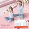 Li-Ning Yoga Mat, Thickened Wide, Professional Non-Slip, Fitness Jump Rope Exercise, Soundproof Shock-Absorbing Sports Dance Mat for Home Use