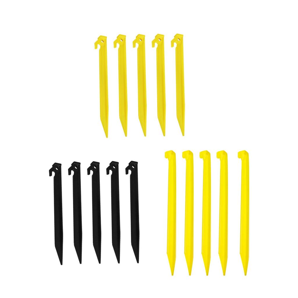 5 Pieces Tent Stakes Camping Pegs Tarp Durable Tent Pegs Awning Shelter Tent