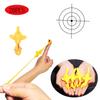 Creative Ejection Chicken Toy Light Rubber Finger Prank Flying Toy