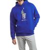 Polo Ralph Lauren Pulover cu glugă cu litere, croială fitted, mânecă lungă, bărbați, hanorac, albastru, 710926613-003