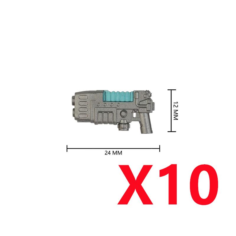 MOC War Building Blocks Movie Characters Soldier Weapons Accessories Rifle Heavy Demolition Pistol Mini Brick Gift Toy X018 DIY