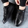 Spring Autumn Genuine Leather Shoes Men Footwear Soft Leather Mens Casual Shoes Flat Brand Male Footwear Black Brown