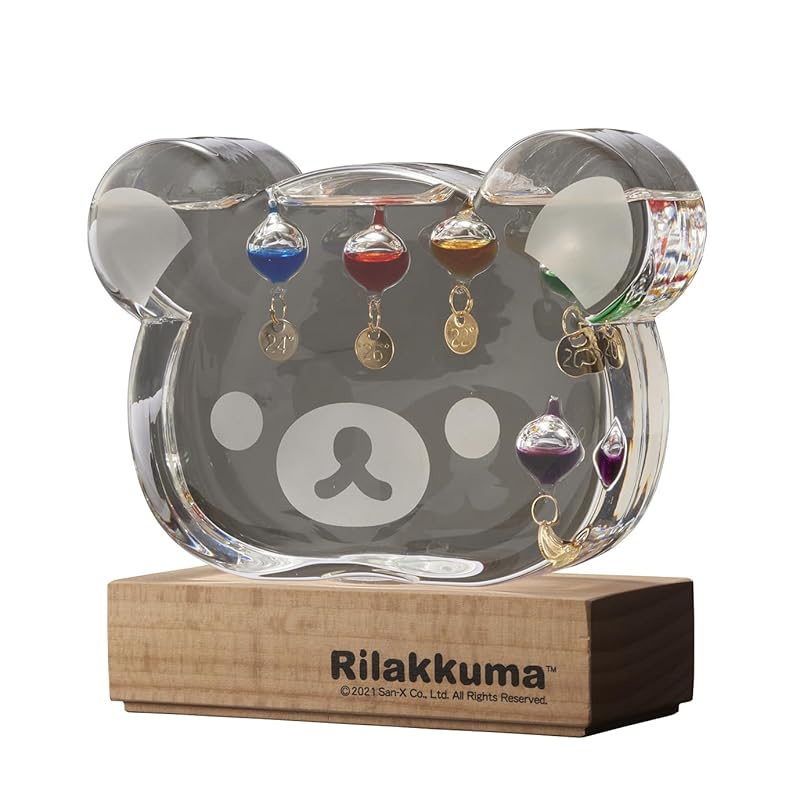 

Chatani Industry glass float thermometer Rilakkuma W13×D5×H12cm Fun Science 150-333002