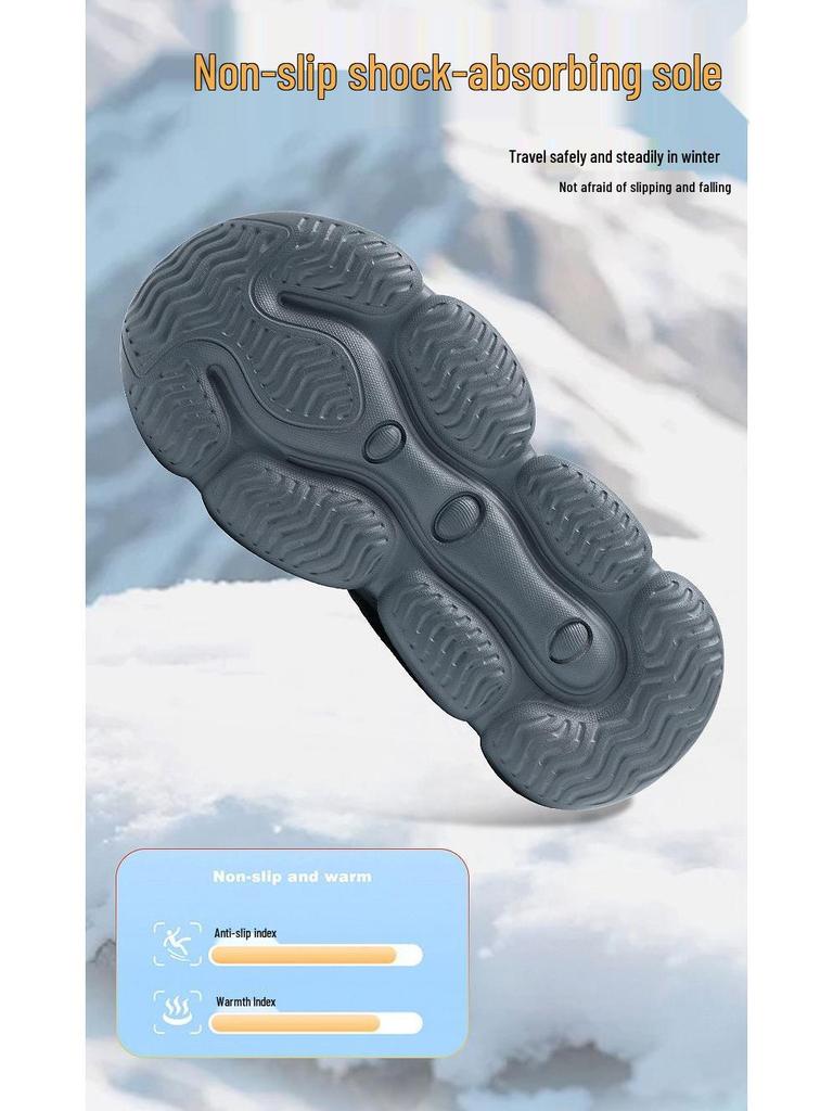 Bobodou Boys' Cotton Sports Shoes - Spring 2026 Collection, Medium & Large Sizes, Double Mesh, Warm & Breathable.