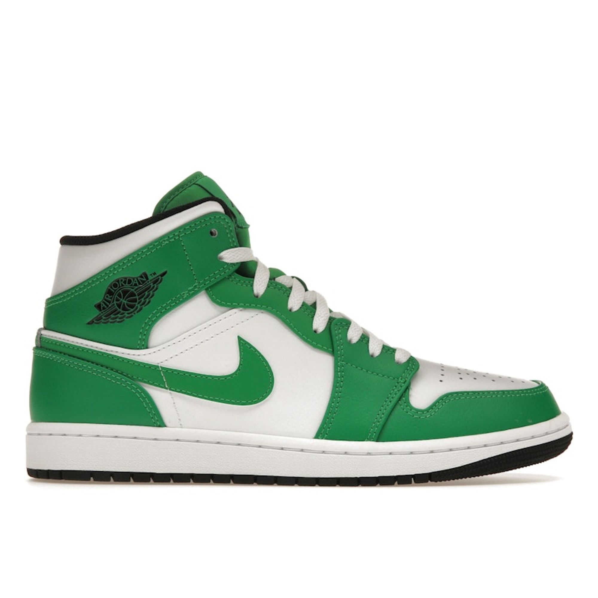 

Мужские кроссовки Air Jordan 1 Mid Lucky Green Black White DQ8426-301 44