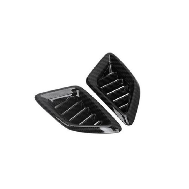 For Honda Accord 2018- Carbon ABS Front Dash AC L&R Air Outlet Vent Covers