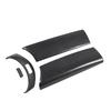 Carbon Fiber Center Console Armrest Box Cover+Button Trim For Benz C Class W205
