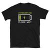 Introverting Please Wait Quiet Shy Introvert Passive Short-Sleeve Unisex T-Shirt