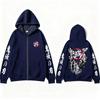Chinese New Year Y2k New Anime Zipper Hoodie Men's and Women's Devil Killer Printed Sports Shirt Street Wear Hoodie
