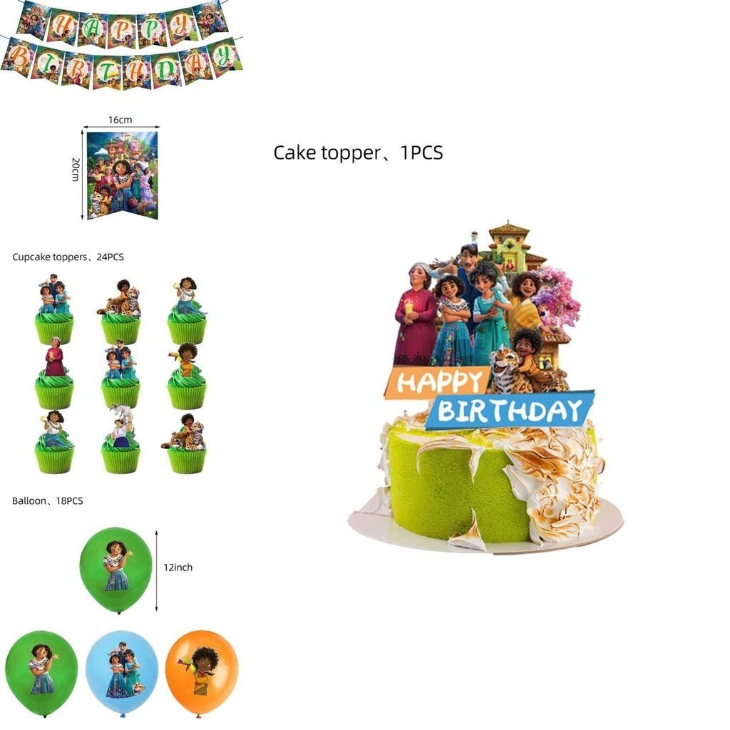 Vibrant Encanto Party Decorations Set- Make Your Child's Birthday Memorable!