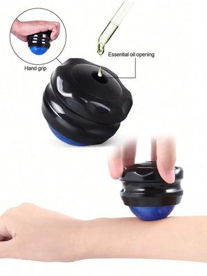 Manual Resin Massage Roller Ball Massager Body Therapy Foot Hip Back Relaxer Stress Release Muscle Relaxation Roller Massager