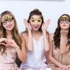 Children's New Year's Day Party Photo Glasses: Customizable Paper Prank Decorations for 2026 Celebrations